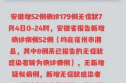 安徽新增52例本土确诊病例详情（安徽新增确诊病例60例）