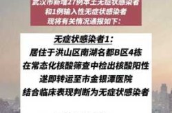 武汉新增1例无症状感染者，武汉已经有好几百例新病毒感染者