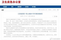 江苏发现H10N3病毒，江苏发现新型病毒