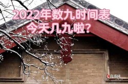 2022春节是在几月几日是几九，2022春节是哪一天几月几日