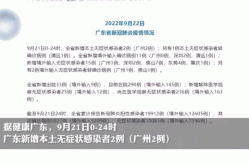 广东多地出现散发病例，广东新冠轻症散发病例