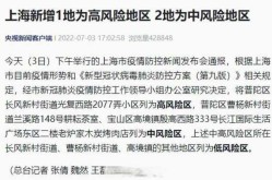 上海一地升为中风险地区，上海目前哪些地方是中风险地区