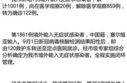 天津新增1例境外输入病例，天津境外输入病例详情新增