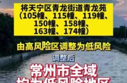 常州疫情最新情况最新消息今天（江苏常州疫情最新情况最新报道）