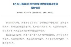 新疆疫情今天的新消息，新冠疫情最新消息