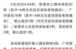 广东昨日新增本土确诊2例，广东新增本土确诊20例