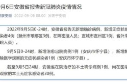 安徽新增3例本土无症状感染者（安徽新增无症状感染者是哪个地区的）