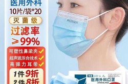 医用口罩十大品牌排行榜，排名前十的医用外科口罩
