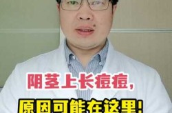 男性下面毛发长了个疙瘩还有点痛（男生下面毛处长痘痘原因）
