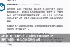 苏州新增2例本土无症状，江苏再增1例境外输入无症状