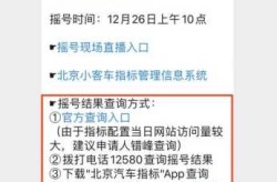 北京小客车摇号结果查询官网（小客车摇号结果查询北京）