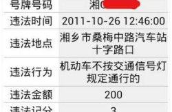 湖南车辆违章记录查询，湖南省车辆违章查询网