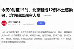 北京新增18例本土感染者行动轨迹（北京新增感染者行动轨迹）