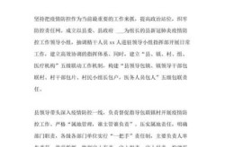 疫情防控工作总结讲话稿，疫情防控阶段性总结讲话