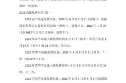 高速免费日期2022元旦，2022年元旦高速免费是几天