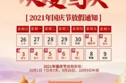 国庆放假几天2023，2023年国庆节放假几天