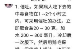 所有食物中毒都要催吐吗，食物中毒催吐有用吗