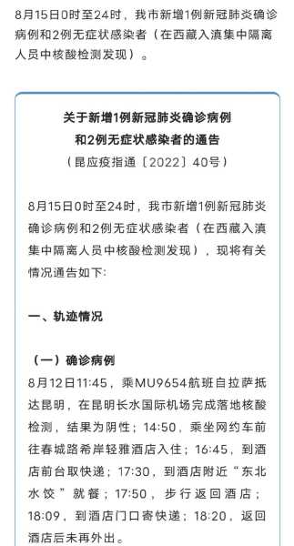 昆明疫情最新消息今天又封了(昆明疫情最新消息今天新增病例)
