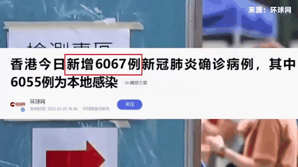 香港新增约7000例确诊病例(香港连续8天新增100例)