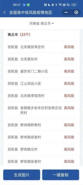河南民权县对全域人员赋红黄码(河南省全域旅游示范县有哪些)