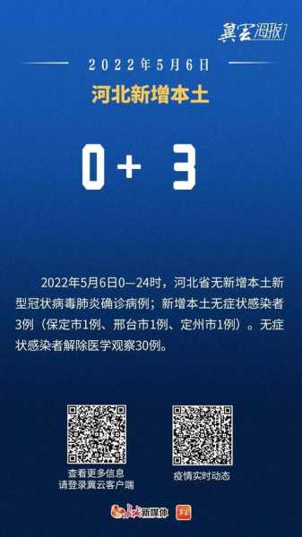 河北新增3例本土无症状,河北发现一例无症状感染者