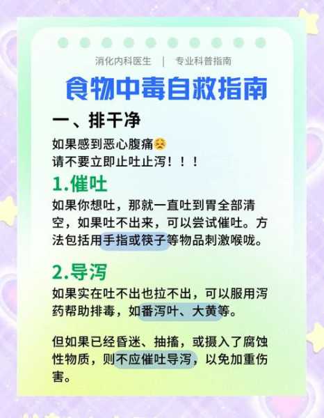食物中毒后喝什么可以解毒，食物中毒了怎么解毒