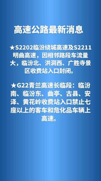 高速封闭最新消息今天查询,高速封闭了吗最新信息
