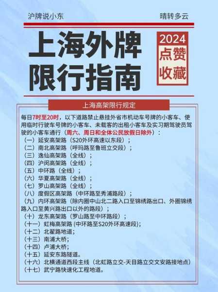 上海外地牌照限行区域，上海外地牌照限行时间