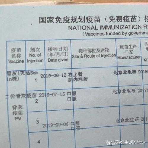 第四针疫苗什么时候打,脊灰疫苗第四针什么时候打