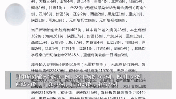 31省新增本土确诊42例,31省区市新增本土确诊病例30例
