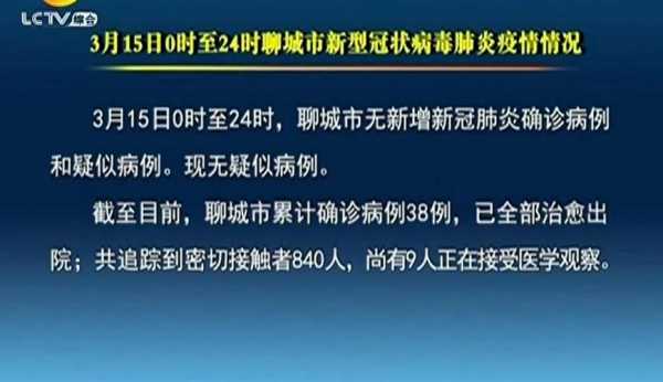 聊城新冠病毒最新消息,聊城疫情最新消息今天新增