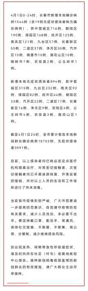 吉林长春疫情最新消息,长春疫情最新消息详情
