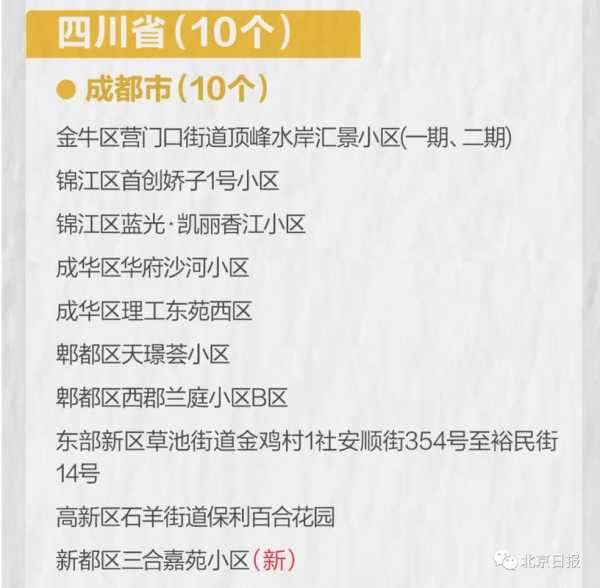 成都成华区疫情最新消息，成都疫情最新消息今天新增了
