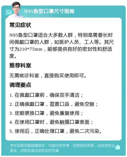 医用口罩的规格大小尺寸，口罩的尺寸大小