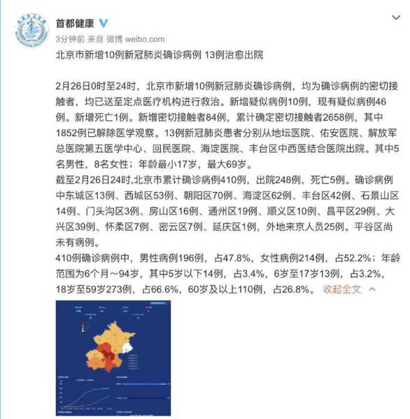 北京疫情最新消息今天实时，北京疫情最新消息2019