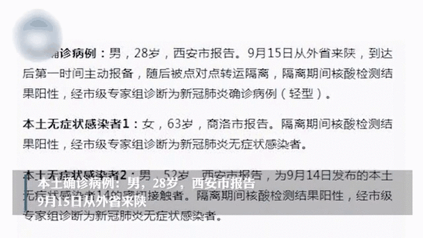 陕西新增7例本土确诊病例，陕西确诊病例
