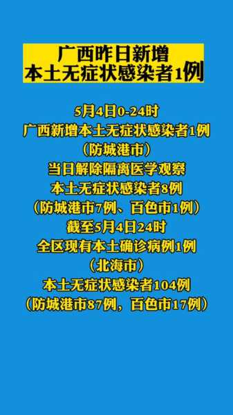 广西新增本土无症状35例，广西3例无症状感染者