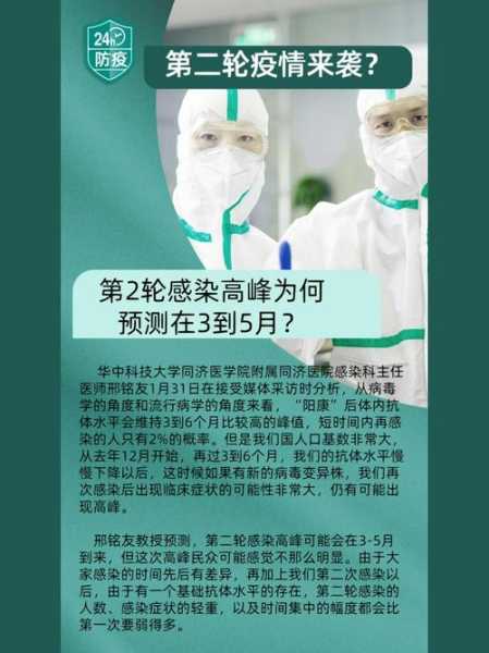 第二轮感染高峰已经来了吗,第二波感染高峰什么时候来