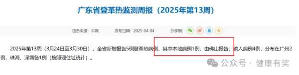 广东省登革热疫情最新消息,2025年登革热最新消息