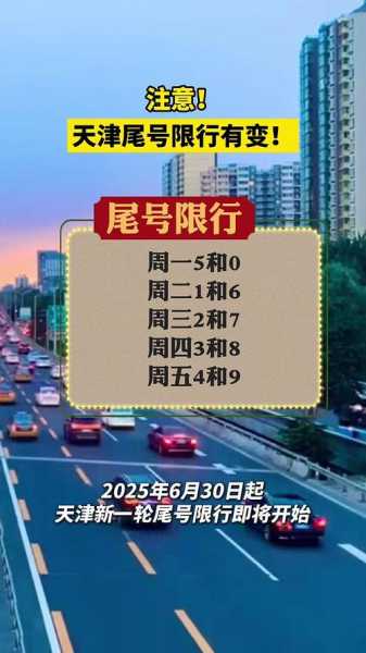 天津限行最新消息今天,天津限行最新通知